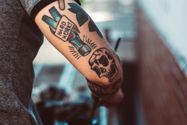 Tattoo studio atmosphere